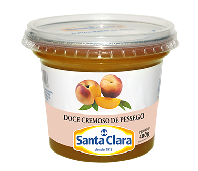 Doce Cremoso de Pêssego