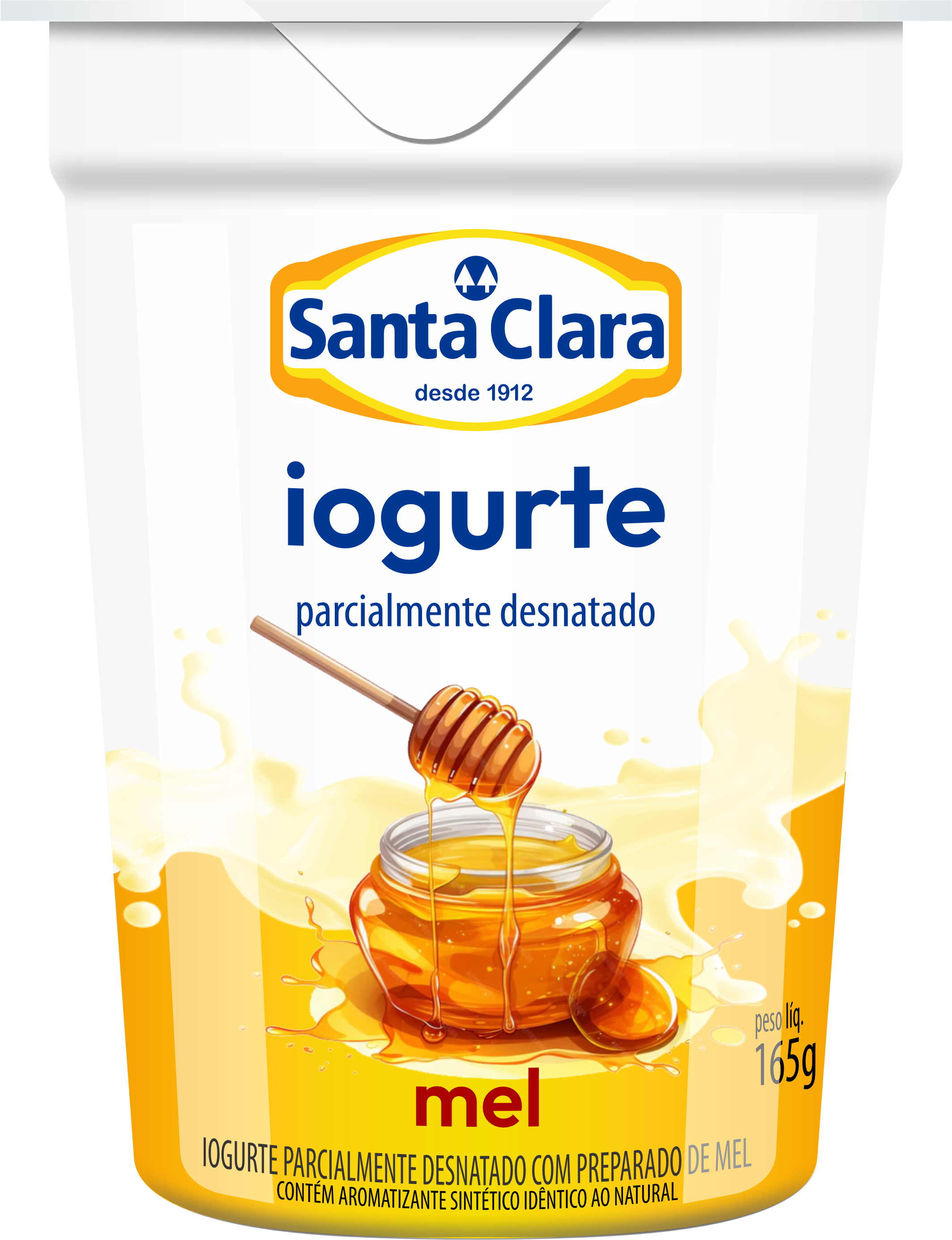 Iogurte sabor Mel