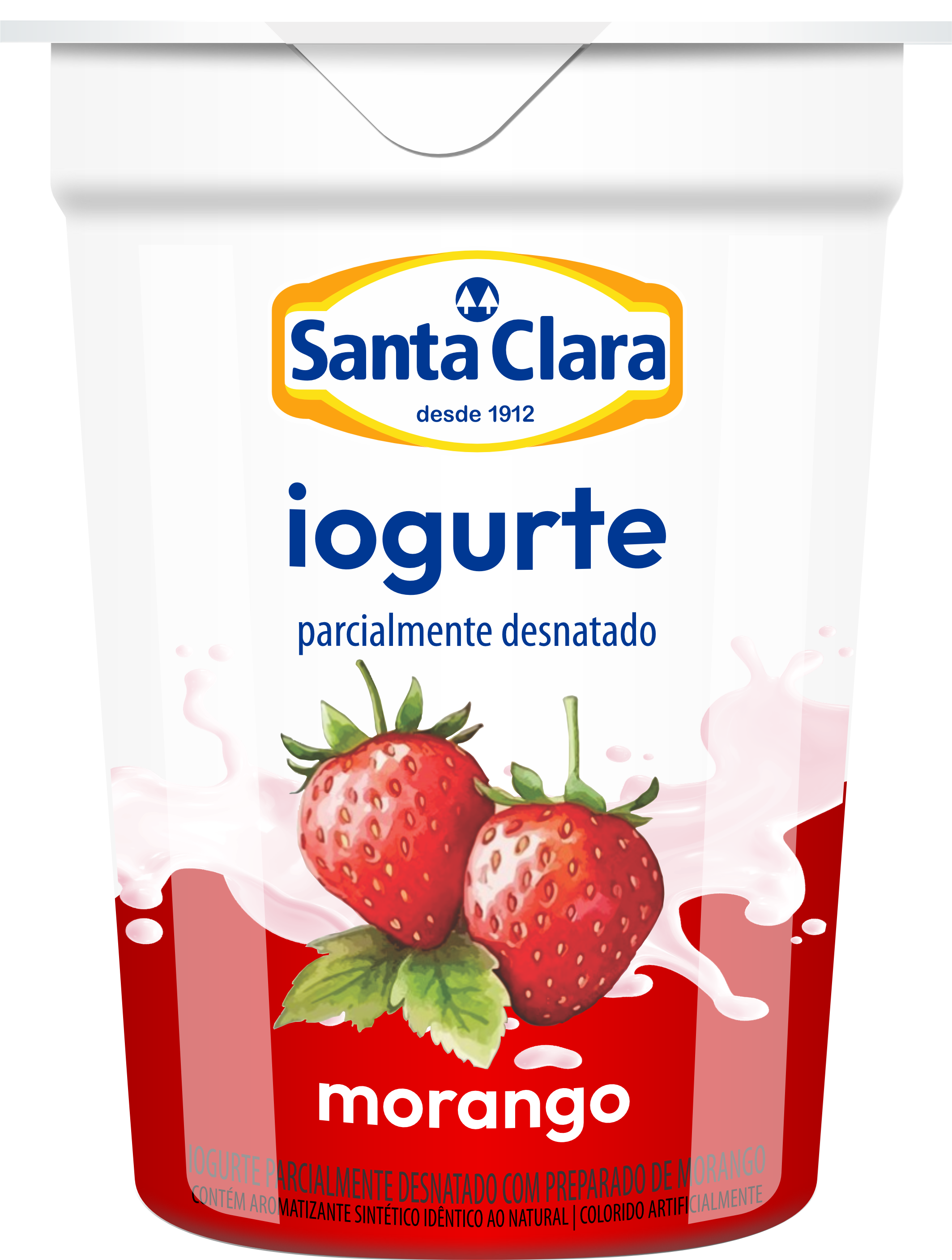 Iogurte sabor Morango