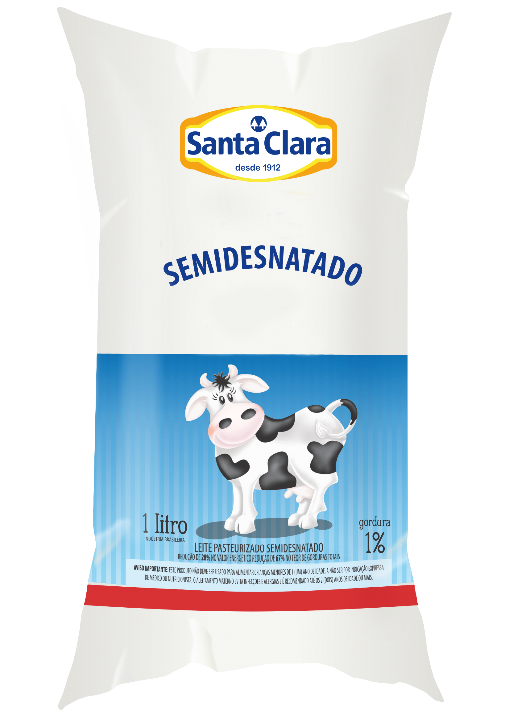 Leite Pasteurizado Semidesnatado (Saquinho)