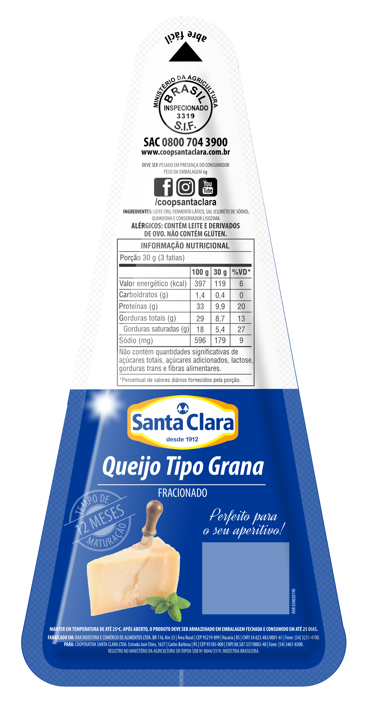 Queijo Grana Cunha
