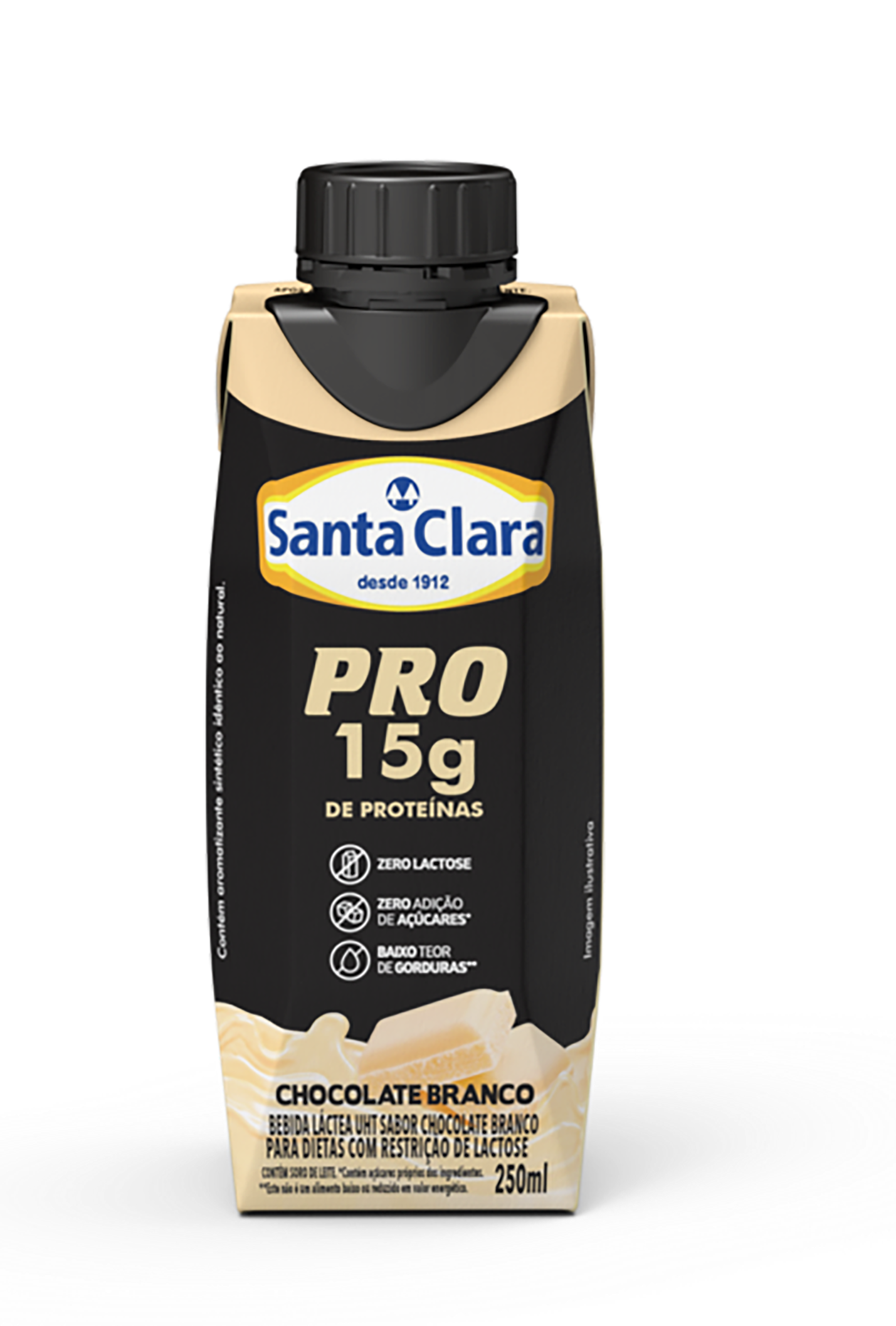 Santa Clara PRO sabor Chocolate Branco