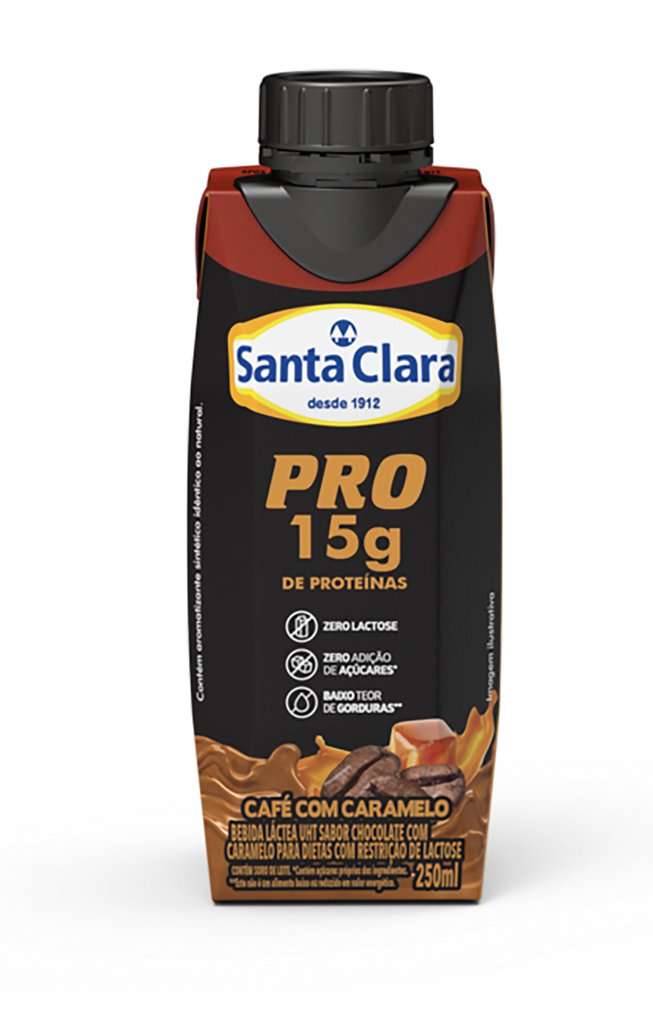 Santa Clara PRO sabor Café com Caramelo