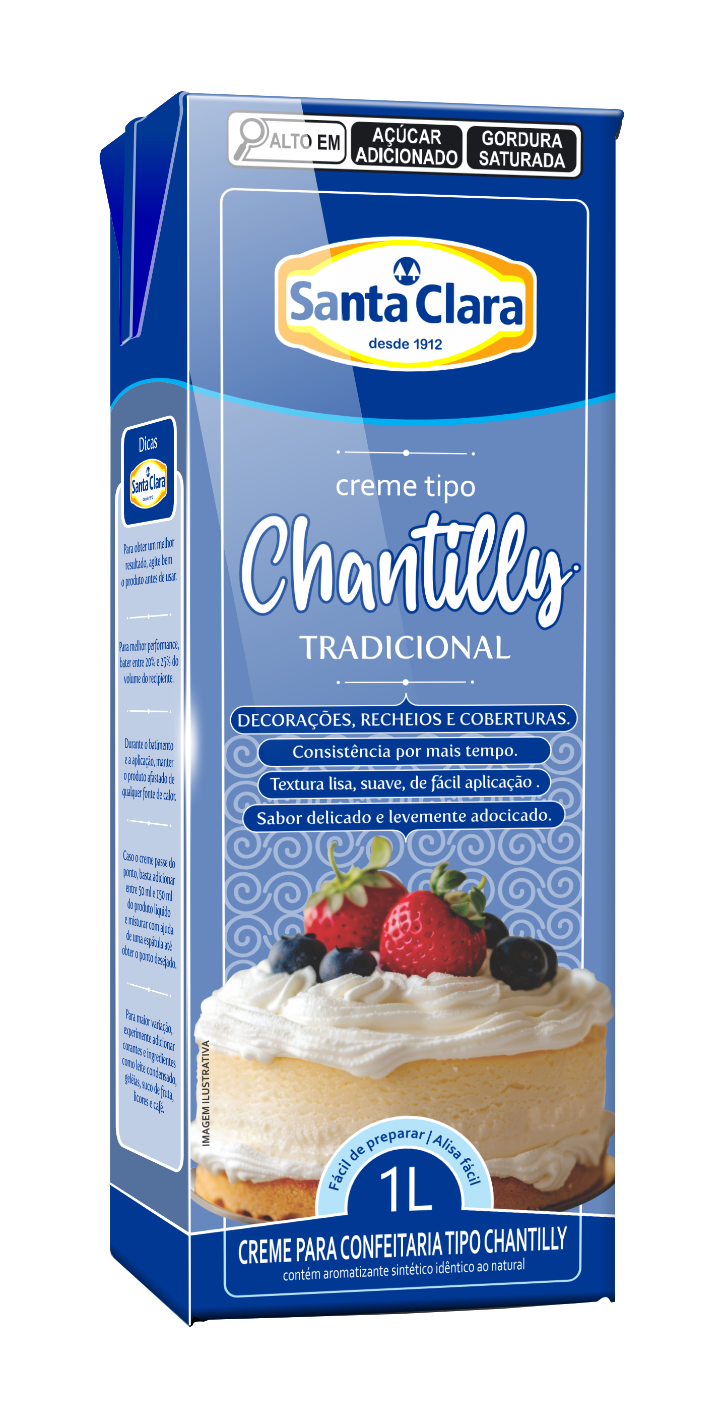 Creme Chantilly UHT 1L