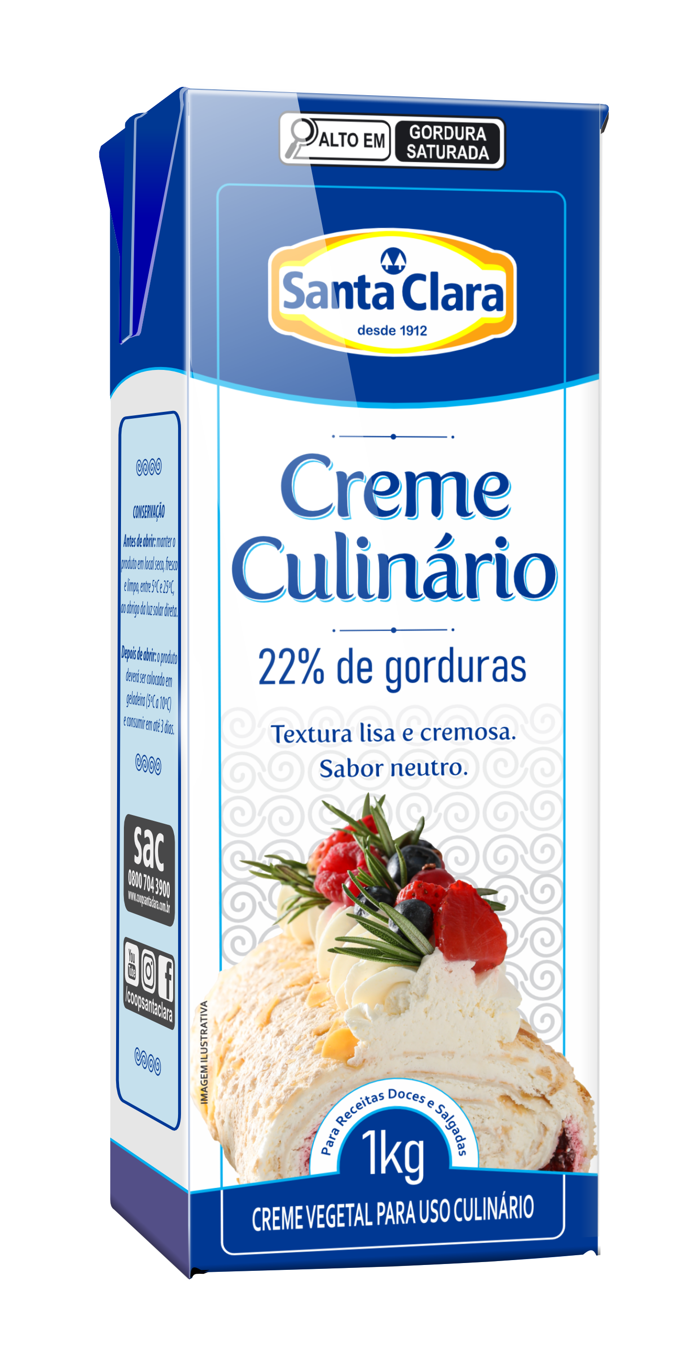 Creme Culinário UHT 1KG