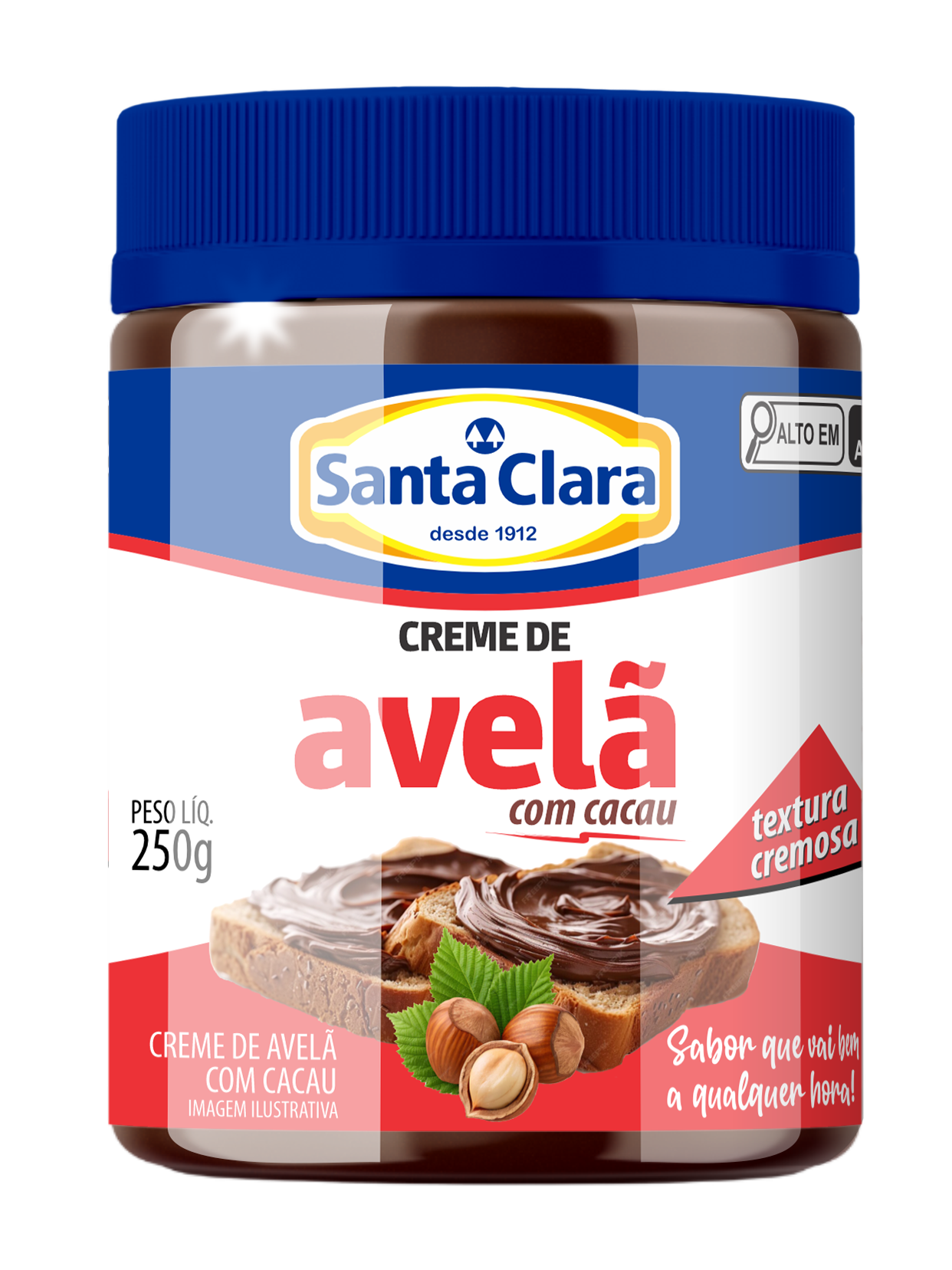 Creme de avelã com cacau