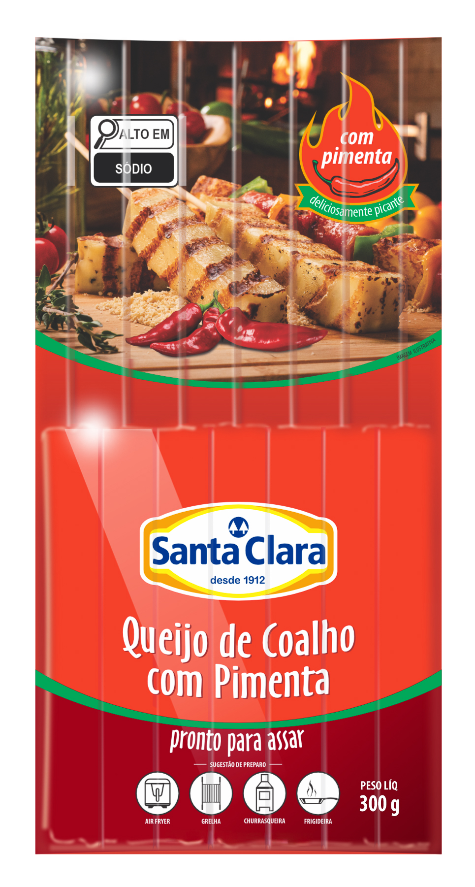 Queijo de Coalho com pimenta